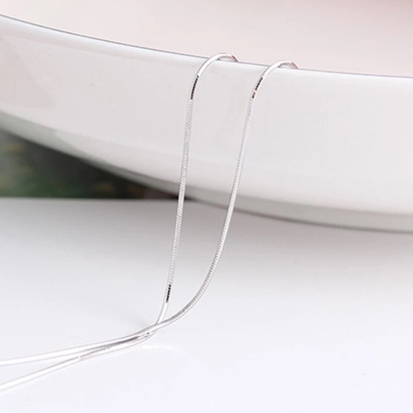 18” 925 STERLING SILVER SNAKE CHAIN - Picture 2 of 8